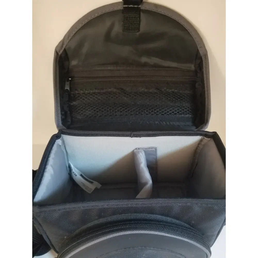 Sony LCS-X20 Camera Camcorder Soft Carrying Bag Adjustable Shoulder Strap BLACK